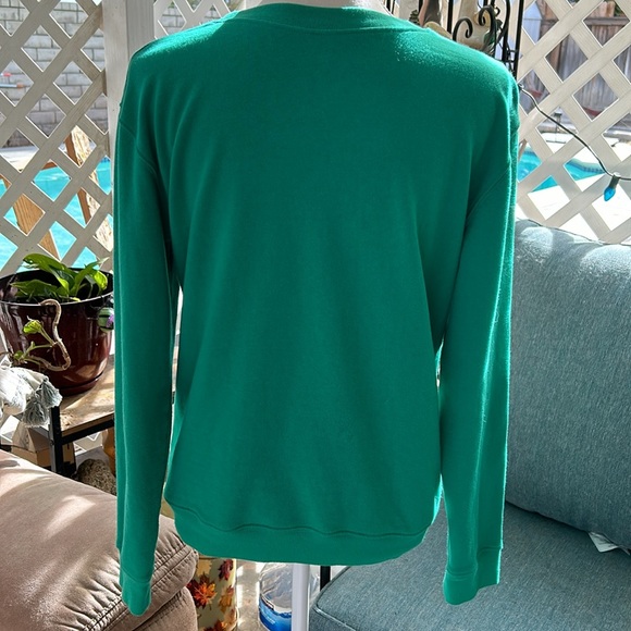 “Trust Me, I’m A Rugrat” Green Long Sleeve Sweatshirt Nickelodeon Large Vintage - Picture 4 of 12